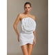 thumbnail image 1 of Vestido Bellabarnetten Tannen Flower Mini sin tirantes, 1 of 6