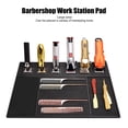 thumbnail image 4 of Barber Table Pad, Silicone Barbershop Work Station Pad Temperature  Absorption Large Area  For Scissors, 4 of 8
