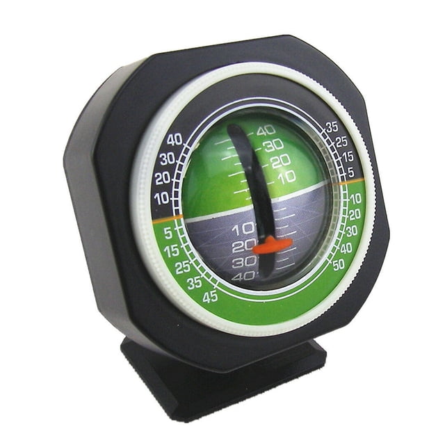 Medidor de pendiente de luz de fondo del balanceador del indicador de inclinación del ángulo del camión del coche