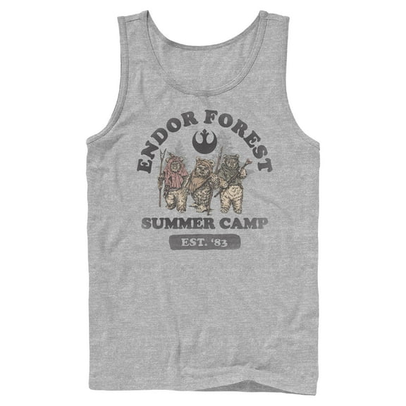 Mens Star Wars Forest of Endor Summer Camp '83 Tank Top