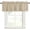 Beige, variant on Sky Blue Gingham Kitchen Valances for Windows, Modern Minimalist Geometric Plaid Bathroom Window Valances 42x12 Inch Rod Pocket Window Treatments Valance Curtains for Living Room Bedroom Decor