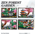 thumbnail image 3 of Zen Garden Building Blocks Set for Adults, Tranquil Garden Micro Bricks with Traditional Pavilions for Housewarmings Gifts & Home Decor, 3 of 6