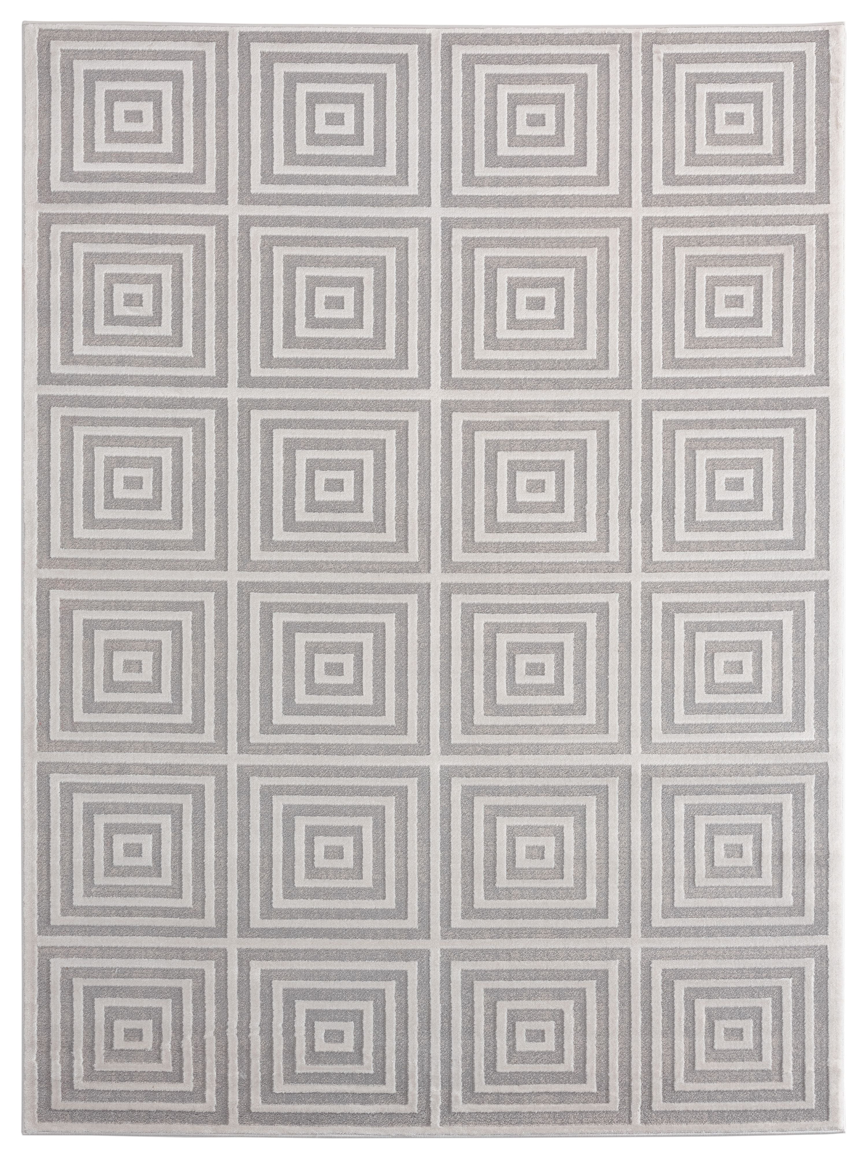 United Weavers Rasbora Piraya Contemporary Geometric Area Rug, Sand, 7'10" x 7'10"