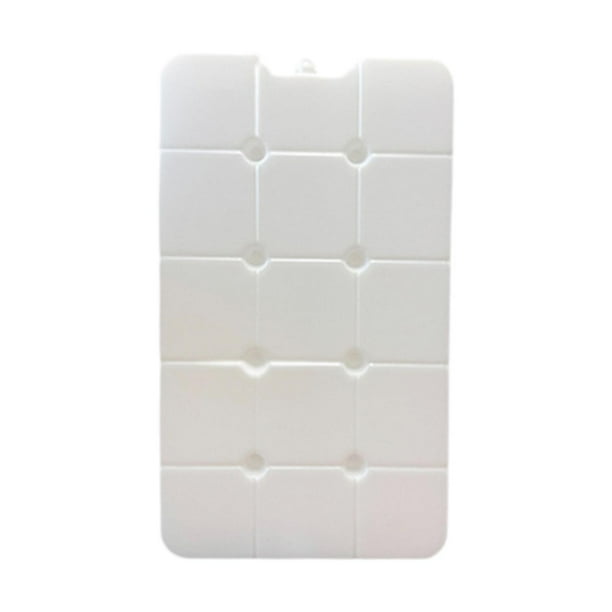 Bolsa de hielo en bloque para , a prueba de fugas, rectangular, portátil, reutilizable, para picnic, senderismo, pesca, viajes y hogar. 1300 gramos