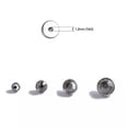 thumbnail image 4 of K-KED Crystal Dermal Anchor Head Surgical Steel Surface Piercing Skin Diver 3 4 5 6mm-5mm-AB, 4 of 8