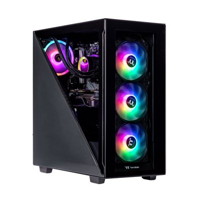 Velztorm Black Gladio Custom Built Gaming Desktop PC (AMD Ryzen 9 - 5900X 8-Core, 32GB RAM, 512GB PCIe SSD + 2TB HDD (3.5), GeForce GTX 1050 Ti, Wifi, HDMI, USB 3.1, Display Port, Win 11 Home)