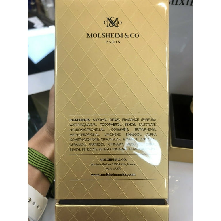 Crystal Beluga by Molsheim Co Eau De Parfum Spray Unisex 3.4 oz