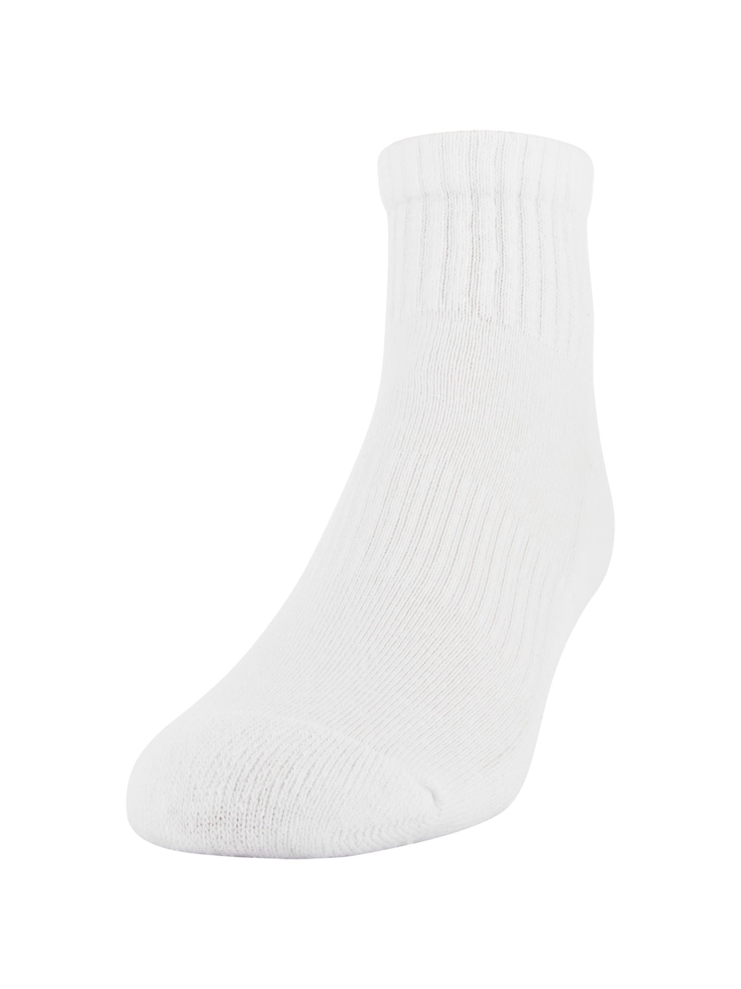 Gildan Men's Active Cotton Ankle Socks, 10 Pairs