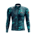 thumbnail image 3 of Maillot de ciclismo de invierno IRONMAN2023 RT Camo INFINIUM-TEX Chaquetas térmicas de manga larga con forro polar Ropa para ciclismo de carretera al aire libre, 3 of 4