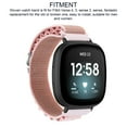 thumbnail image 3 of Smartwatch Band Strap, Stretch Woven Nylon Replacement Accessory Fit For  Versa 4 3 Sense 2, Elastic Sport  Watch Bands, Watch Band Replacement, 3 of 8