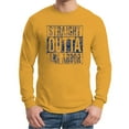 thumbnail image 4 of Straight Outta Ann Arbor Long Sleeve T-Shirt - Medium - Gold, 4 of 6