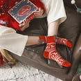 thumbnail image 4 of Calcetines para mujer, calcetines tobilleros deportivos cálidos de invierno, 4 of 5