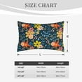 thumbnail image 6 of Fotbe Blue Floral Pillow Cases - Envelope Closure - Luxury, Extra Soft, Cooling Pillow Covers - Wrinkle, Fade, Stain Resistant(Pillow not included)-20"x30", 6 of 9