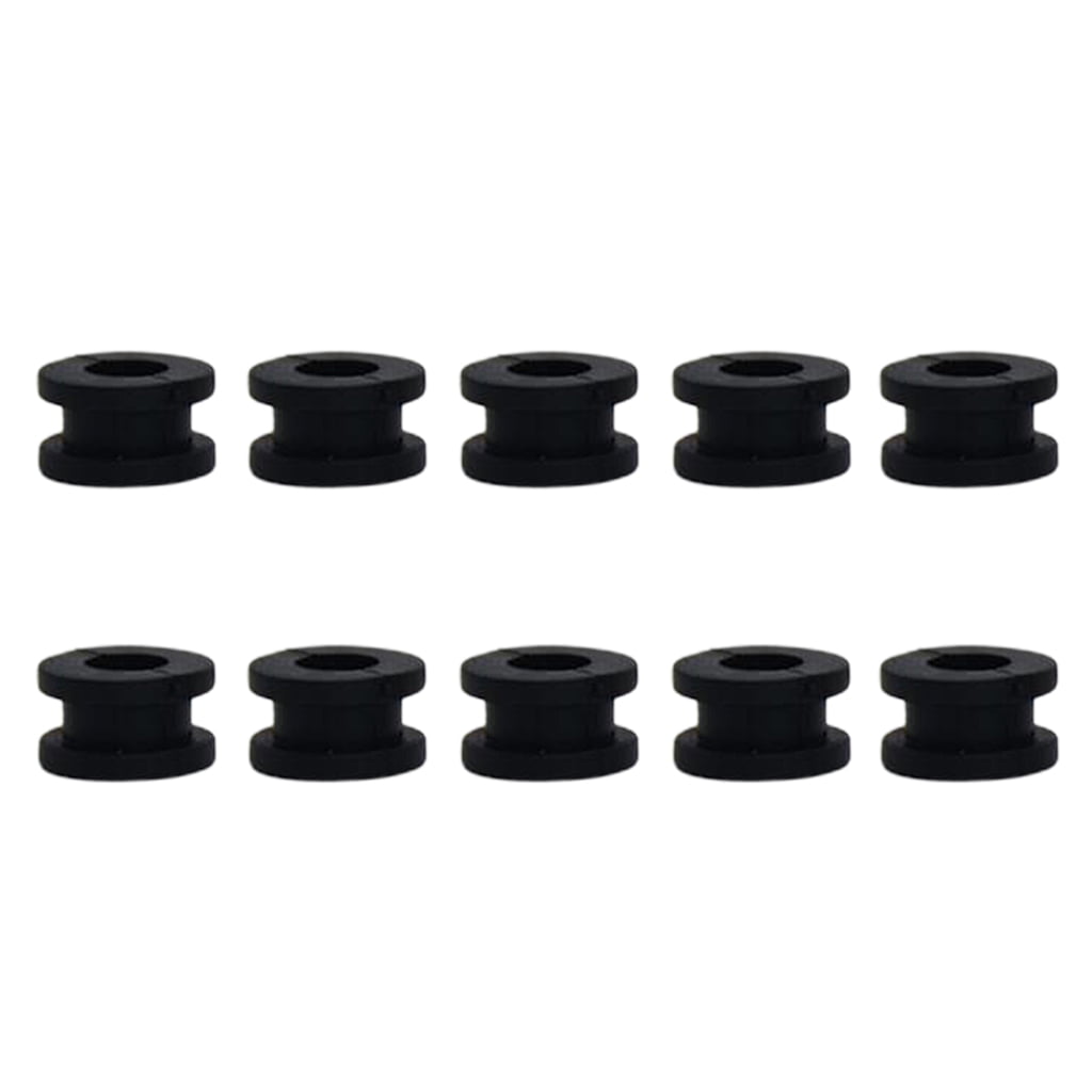 10 Pieces Rubber Grommets Motorcycle Fairings Set For CBR 954 929 600