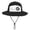 1-White816, variant on Byoo Quick Dry Bucket Hat for Toddler Boys Logo Accented Outdoor Fishing Toddler Hats