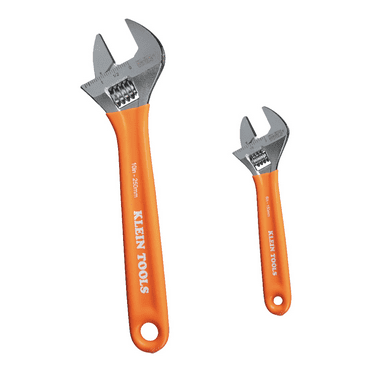 Klein Tools Extra-Capacity Adjustable Wrenches 2Pc