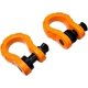 thumbnail image 1 of Grilletes para Tirón de Arrastre Universal Ximxi Compatible con Toyota Ford Color Naranja Medida 3/4 pulgadas, 1 of 2