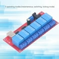 thumbnail image 4 of 6 Canaux Module Relais Module de Contrôle de Relais USB 6 Voies Module Commutateur de Relais Développement de Systèmes Embarqués Entraînement Réglable Carte Relais USB Libre, 4 of 8