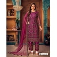 thumbnail image 2 of Eid Ramadan Special Pakistani Salwar Kameez Suits Indian Trouser Pant Dress ( Pink, M - 40 ), 2 of 5