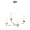 thumbnail image 7 of Meridian M100129MBK 4-Light Chandelier in Matte Black, 7 of 7