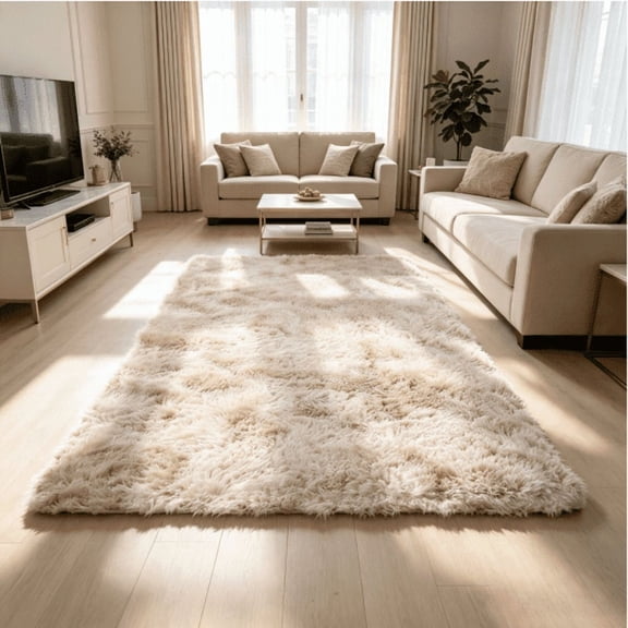 50X160cm Area Rugs for Bedroom Living Room,Fuzzy Shag Shaggy Rug Soft Plush Furry Bedside Dorm Throw Rug,Indoor Floor Carpet for Home