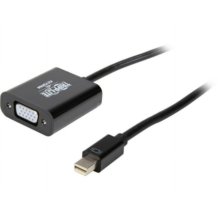 UPC: 0037332210593 | Tripp Lite Mini DisplayPort 1.2 to VGA Adapter Active 1080p Black mDP to VGA (P137-06N-VGAV2B)