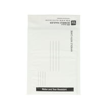 Pen+Gear White Self-Sealing Poly Bubble Mailers, Padded Envelopes, 6" x 9," 1 Pack