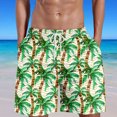 thumbnail image 1 of Puntoco pantalones cortos de verano para mujer, moda 2024, estampado de llama para hombre, pantalones cortos informales de playa con estampado hawaiano especial, pantalones cortos, 1 of 5