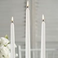 thumbnail image 3 of BalsaCircle 12 White 10" Premium Taper Candles Centerpiece Home Decorations, 3 of 8