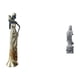 thumbnail image 1 of Figura de mujer africana,Estatua artesanal de una dama tribal africana,hecha a mano para cafetería.,Figura femenina artesanal de resina africana,Estatua de Guan Yin,Estatua de Guan Yin para, 1 of 8