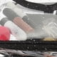 thumbnail image 5 of Bolsa de aseo de viaje transparente con asa, organizador de maquillaje de PVC transparente, bolsa de almuerzo impermeable para uso en el trabajo y al aire libre, bolsa de almuerzo de mano, 5 of 8