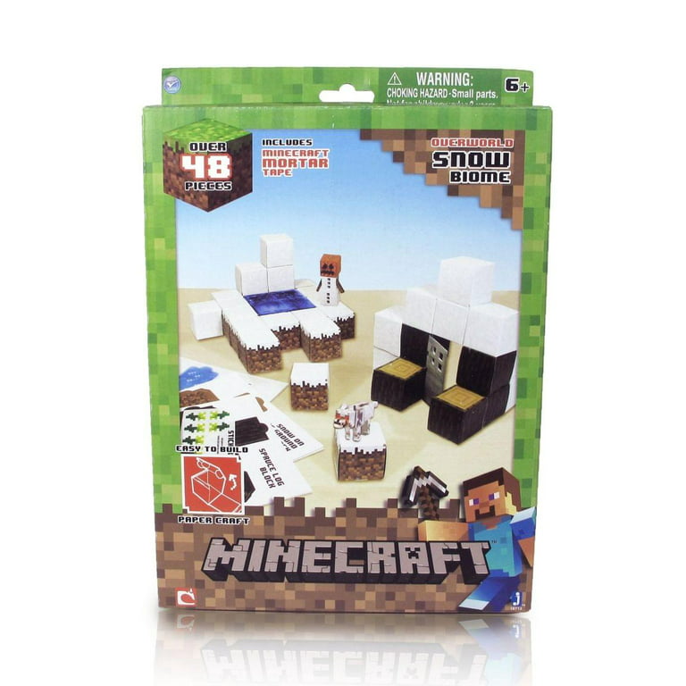 Screenless Minecraft Activity with Papercraft, Tech Age Kids