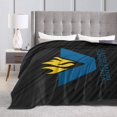 thumbnail image 4 of Vincennes University Fleece Blanket, Very Soft Microfiber Flannel Blanket for Couch Warm and Cozy for All Seasons, 4 of 6