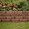 thumbnail image 5 of (10 pack) Pavestone 10" Red Concrete Retaining Wall, 5 of 6