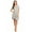 Heather Gray, variant on Women's Solid Casual Lightweight Relaxed Fit Short Sleeve Knit Tunic Top Dress