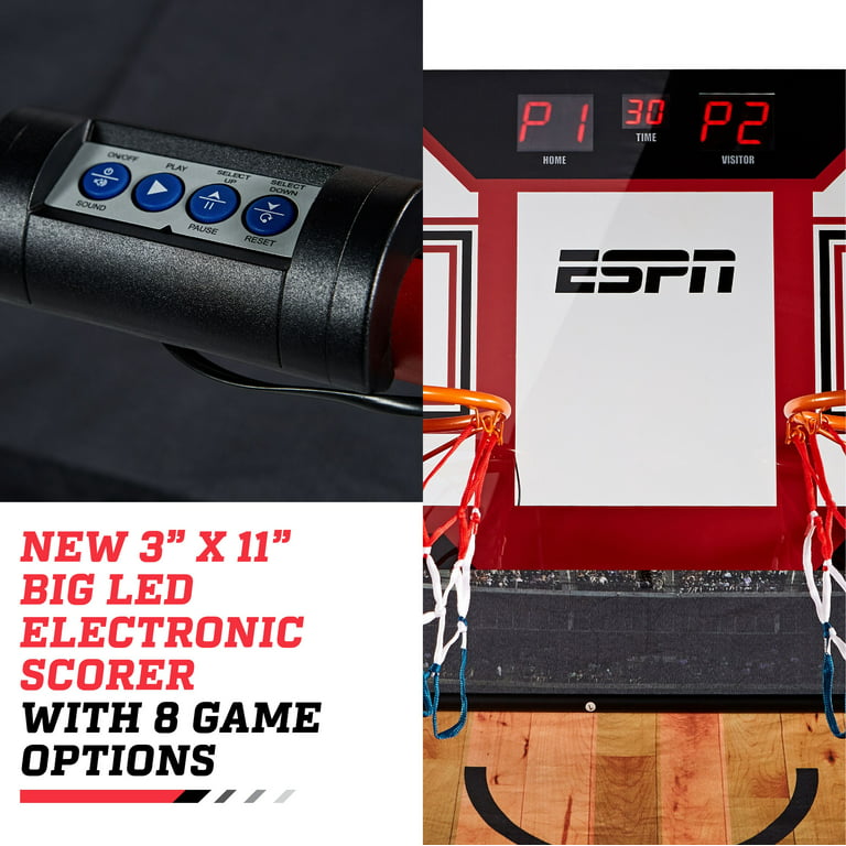 ESPN 2-Player 23 inch Foldable Bounce Back Over the Door
