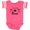 Football Pink and White, variant on Inktastic I Love My Oma Heart and Arrows Boys or Girls Baby Bodysuit