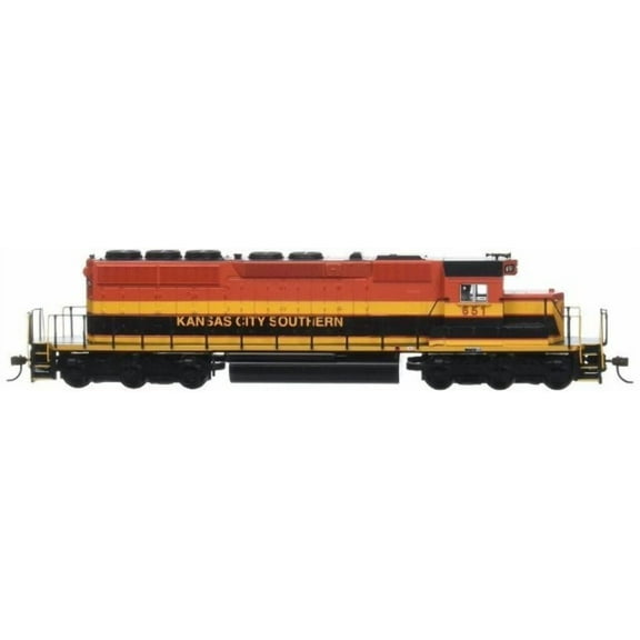 Bachmann-EMD SD40-2 w/DCC & Sound -- Kansas City Southern #651 (Southern Belle,