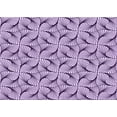 thumbnail image 1 of Ahgly Company Indoor Rectangle Patterned Rebecca Purple Area Rugs, 7' x 9', 1 of 6