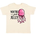 thumbnail image 3 of Inktastic You're Just Jelly with Pink Jellyfish Boys or Girls Toddler T-Shirt, 3 of 5