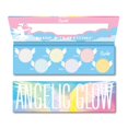 thumbnail image 1 of Rude Cosmetics | Angelic Glow Highlighter and Eyeshadow Palette | Highlighter Makeup and Shimmer Eyeshadow Makeup Palette | 6 Angelic-Like Makeup Pigments with Mirror, 1 of 3