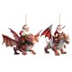 thumbnail image 3 of 2 PCS ACRYLIC Santa Dragón Flying 2d Dinosaurio Flat Dinosaur Del Automóvil Navidad (#1), 3 of 5