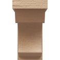 thumbnail image 2 of 9"W x 18"D x 18"H Classic Emerson Rough Cedar Woodgrain TimberThane Corbel, Primed Tan, 2 of 6