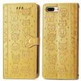 thumbnail image 1 of Funda Cartera FOXDOCK para iPhone 8 Plus/7 Plus , Flip PU con Relieve de Gatos y Perros, Tarjetero y Soporte, 1 of 6