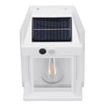 thumbnail image 1 of Solar Tungsten Wall Light Outdoor Sensor LED Lamp Exterior Lighting IP65 Waterproof for Garden Yard, 1 of 7