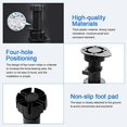 thumbnail image 6 of 40Pcs Furniture Feet Adjustable Cupboard Foot Leg Unit Cabinet Legs with Kick Board Clips for Kitchen Bathroom Cabinet, 6 of 9