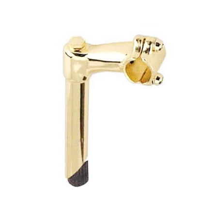 Alta Bicycle Classic 2-Screw 6" Stem, Multiple Sizes & Colors. (Gold, 22.2mm)