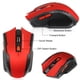 thumbnail image 3 of Ratón óptico inalámbrico de baja latencia y velocidad rápida con receptor USB, 6 botones, ordenador para juegos, ratón, PC de escritorio sin Juegos de teclado y mouse para computadora Rojo, 3 of 6
