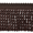 Chocolate, variant on Expo Int'l 10 yards of Cadee 3" Bullion Fringe Trim