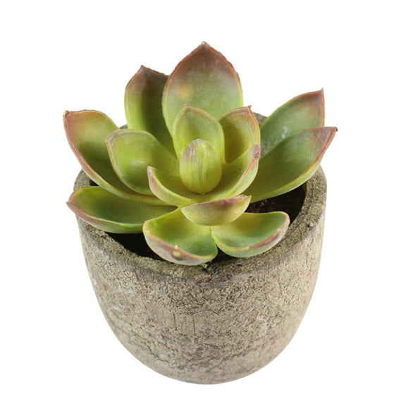 NIAIZEK Lifelike Round Artificial Plant, Natural Green Decor for Office, Bedroom, Living Room, Home and Desk